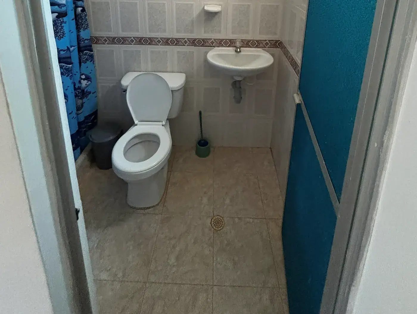 Baño privado de las habitaciones del hospedaje.